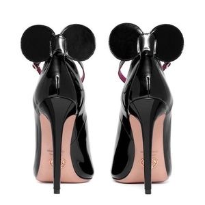 Oscar Tiye Minnie PUMP Black, Size 8